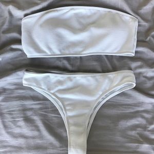 Two piece bathing suit